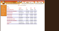 Desktop Screenshot of hoosiertimesauctionblock.com